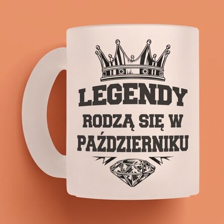 Spersonalizowany kubek z napisem – Legendy rodzą się w...