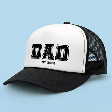 Czapka z indywidualnym napisem – Dad / mom