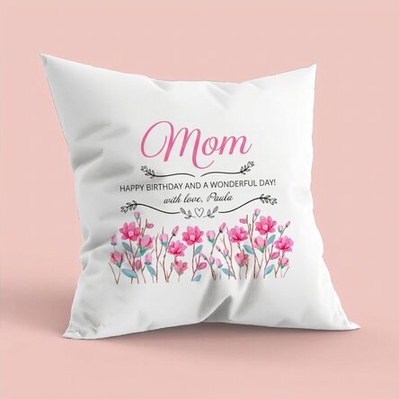 Spersonalizowana poduszka z napisem – Mama
