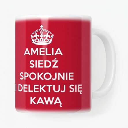 Spersonalizowany kubek – KEEP CALM AND RELAX