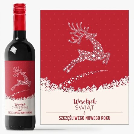 Wino z indywidualnym napisem – model Reni