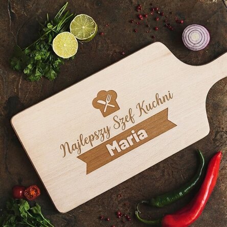 Indywidualnie dostosowana deska do krojenia – Best Chef