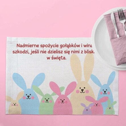 Spersonalizowany uchwyt na talerz – Napis
