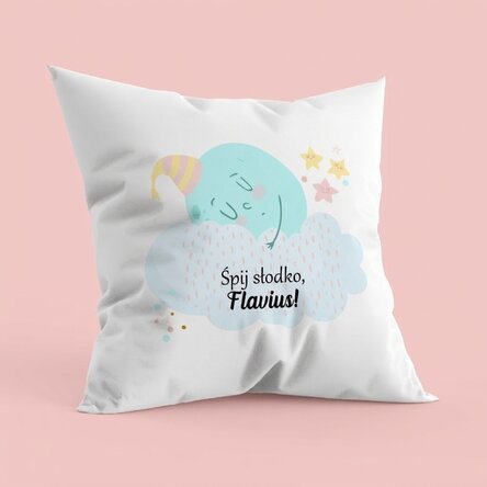 Spersonalizowana poduszka z napisem – Sweet dreams