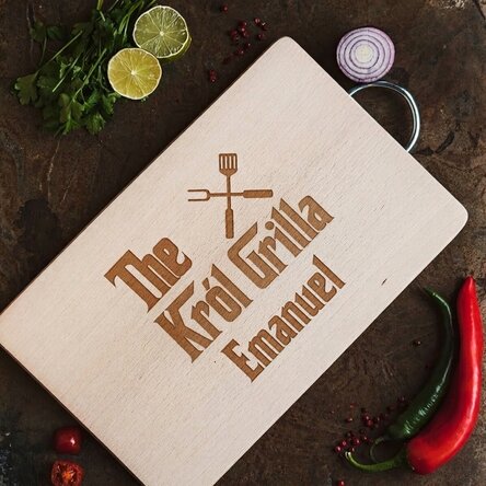 Indywidualnie dostosowana deska do krojenia – The Grillfather