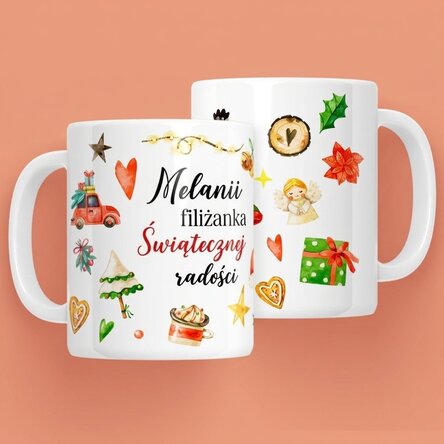 Spersonalizowany kubek z Twoim imieniem – Christmas Cheer