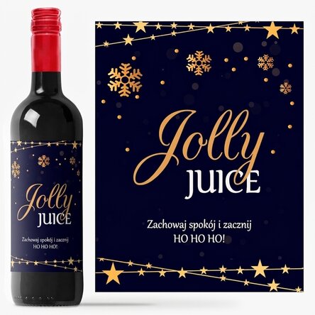 Wino z indywidualnym napisem – Jolly juice