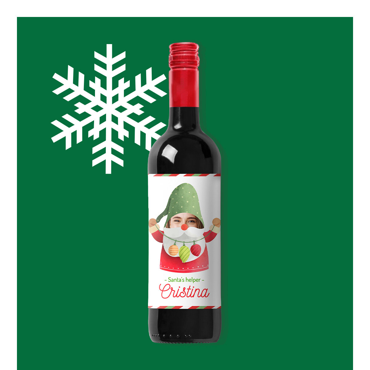 Wino z dedykacją od Świętego Mikołaja
