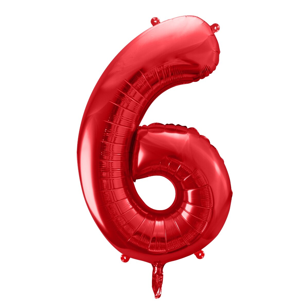 Balony – czerwone cyfry 86 cm