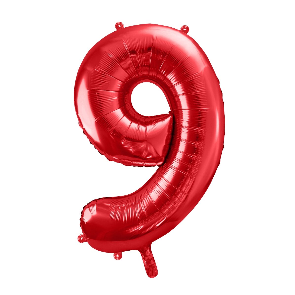 Balony – czerwone cyfry 86 cm