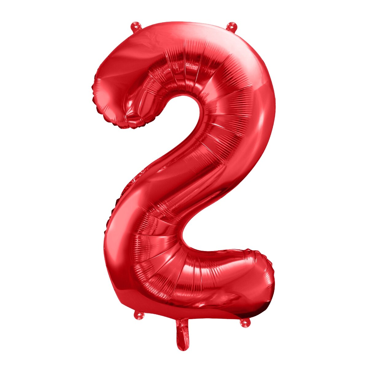 Balony – czerwone cyfry 86 cm
