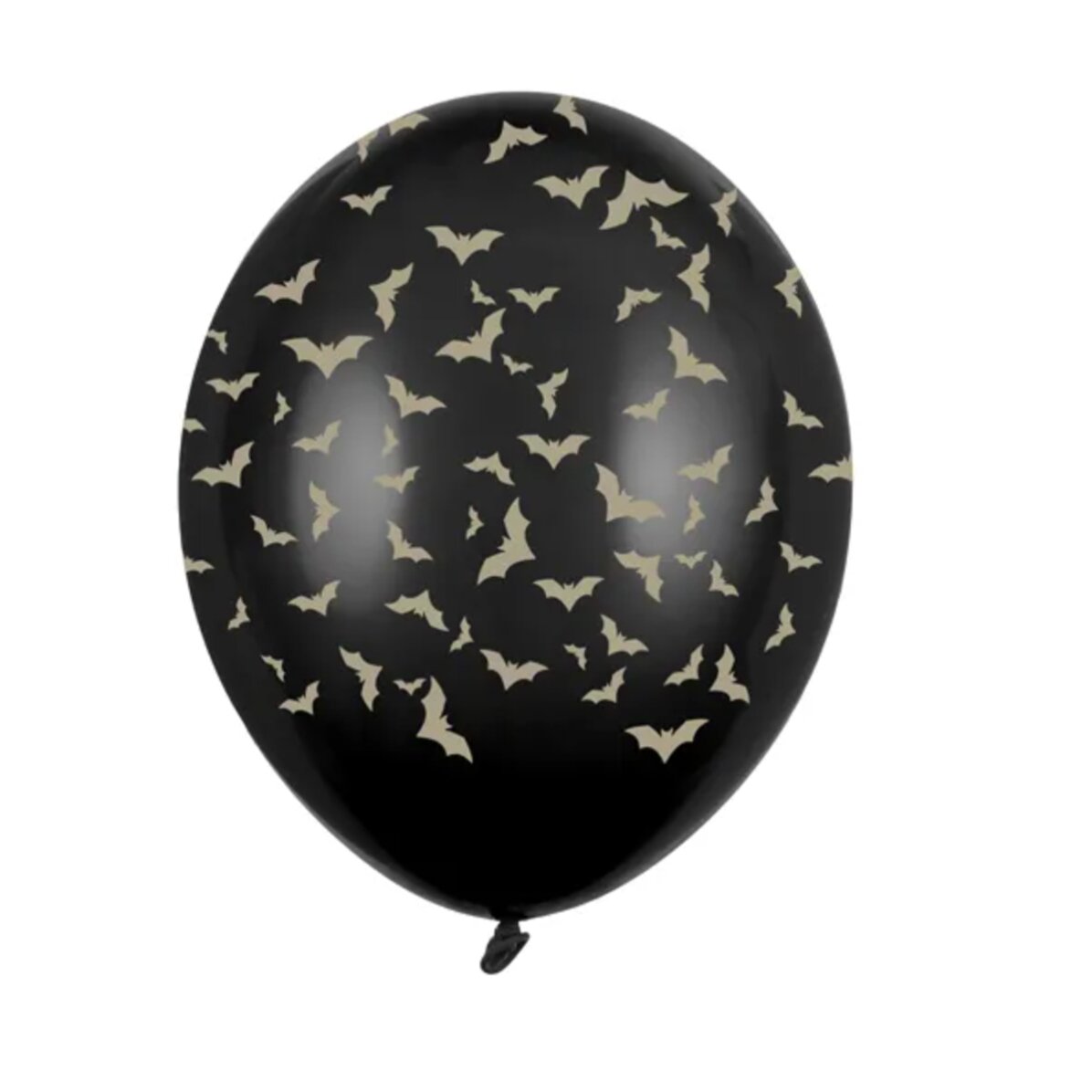 Zestaw 6 balonów na Halloween – nietoperze