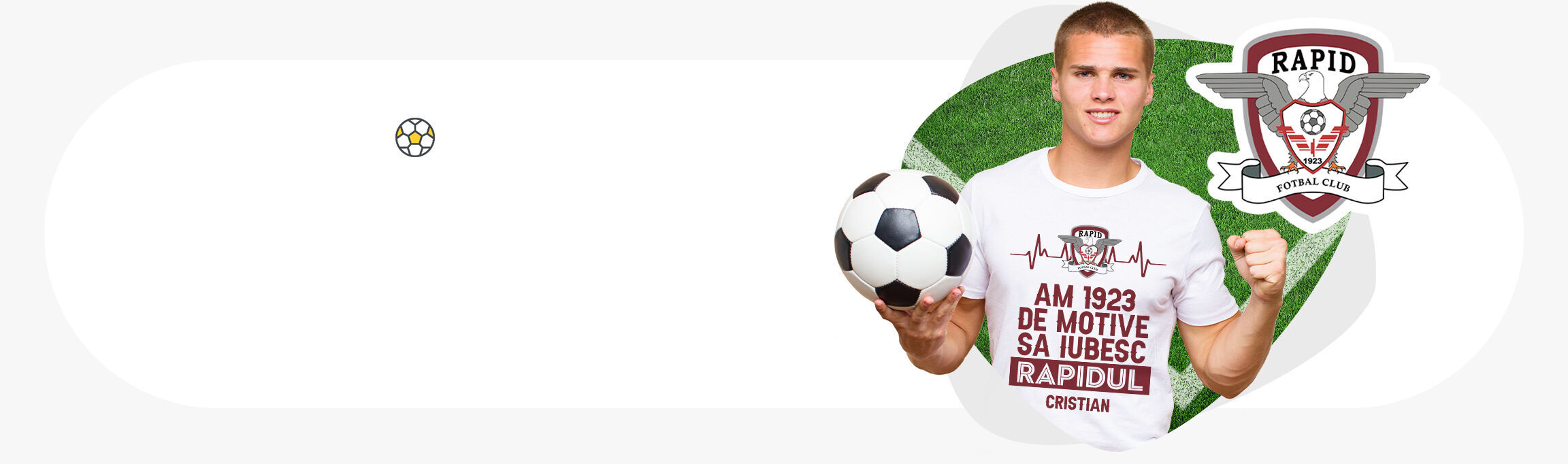 Spersonalizowane upominki na oficjalnej licencji – FC Rapid 1923 Bukareszt