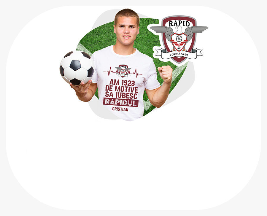 Spersonalizowane upominki na oficjalnej licencji – FC Rapid 1923 Bukareszt