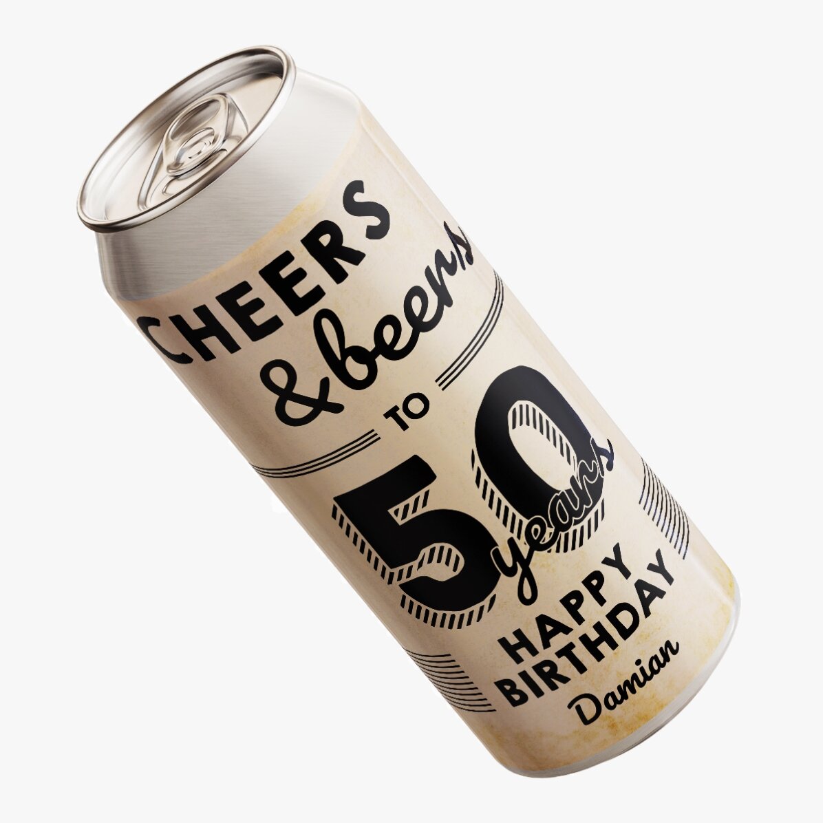 Piwo w puszce z indywidualnym nadrukiem – Cheers & Beers