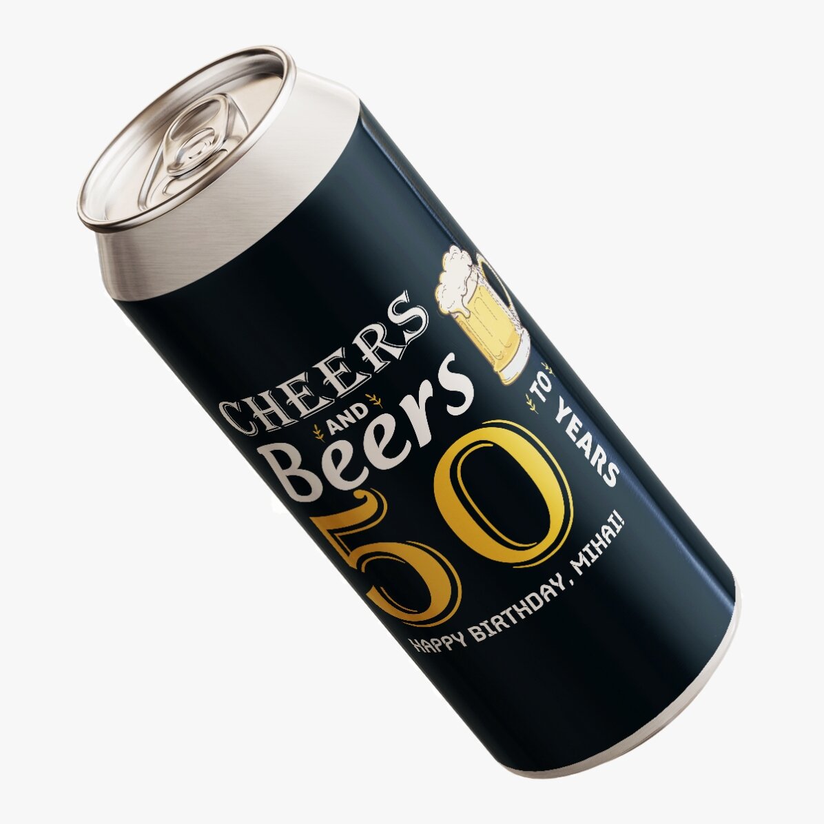 Piwo w puszce z indywidualnym nadrukiem – Cheers