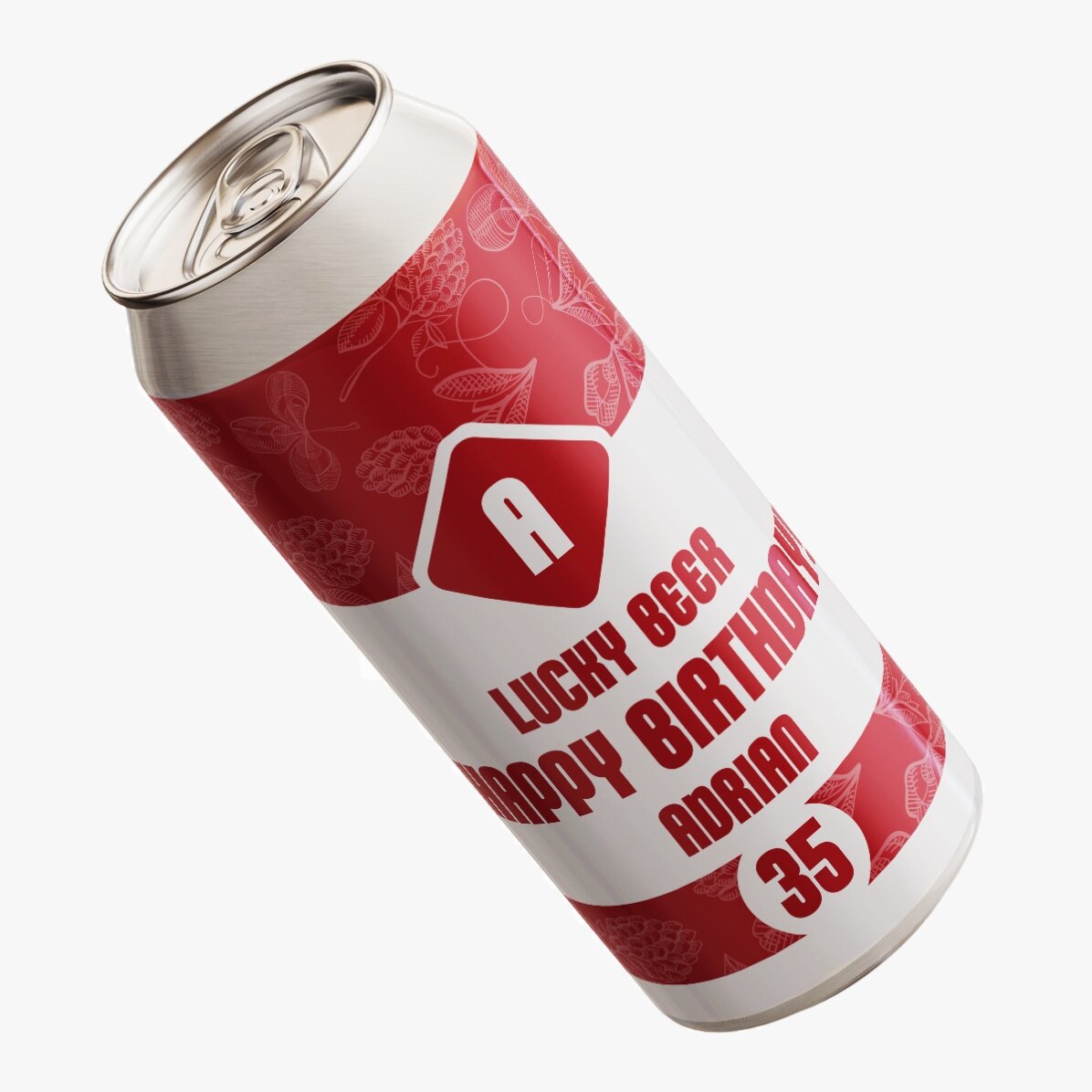 Piwo w puszce z indywidualnym nadrukiem – Lucky Beer