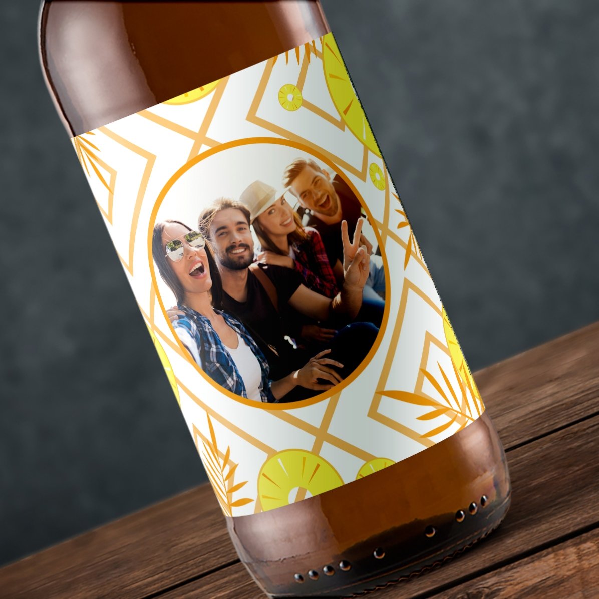 Personalised beer with photo - Enjoy the summer