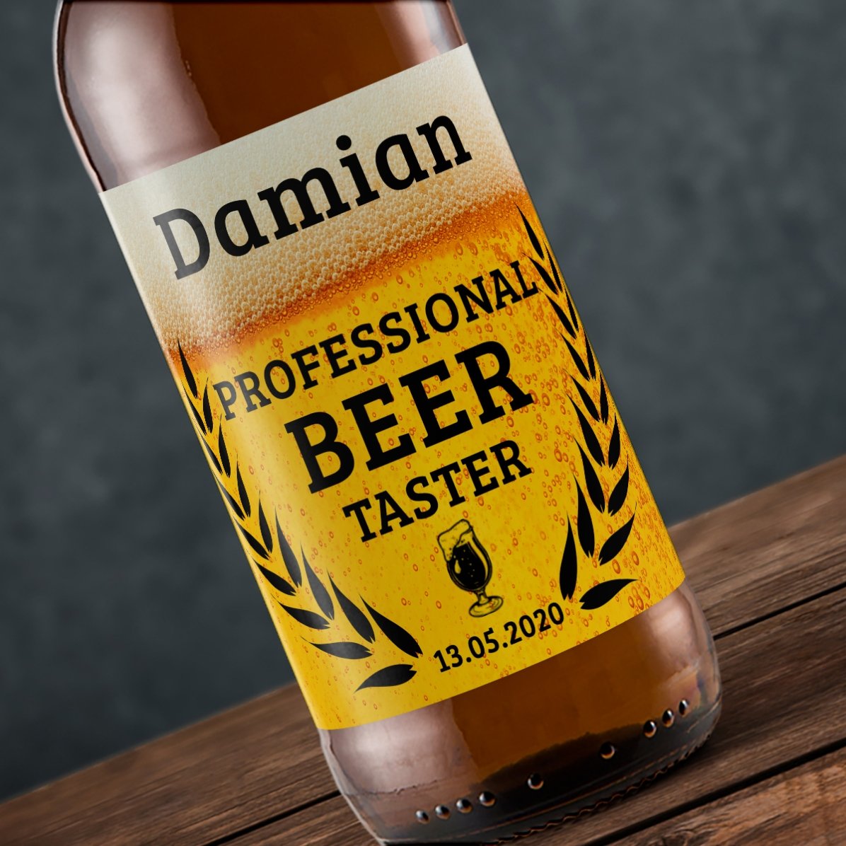 Piwo z indywidualnym nadrukiem – Beer taster