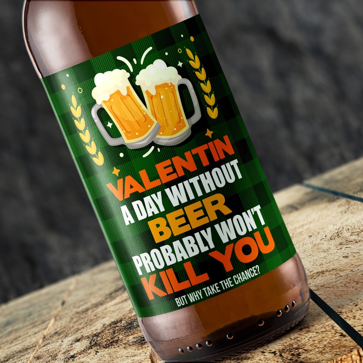 Piwo z indywidualnym napisem – Beer won