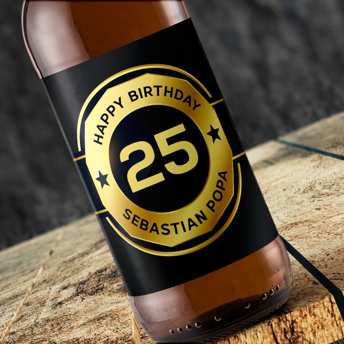 Piwo z indywidualnym nadrukiem – Birthday Beer