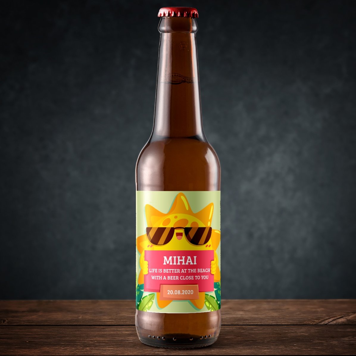 Piwo z indywidualnym nadrukiem – Friendly sun