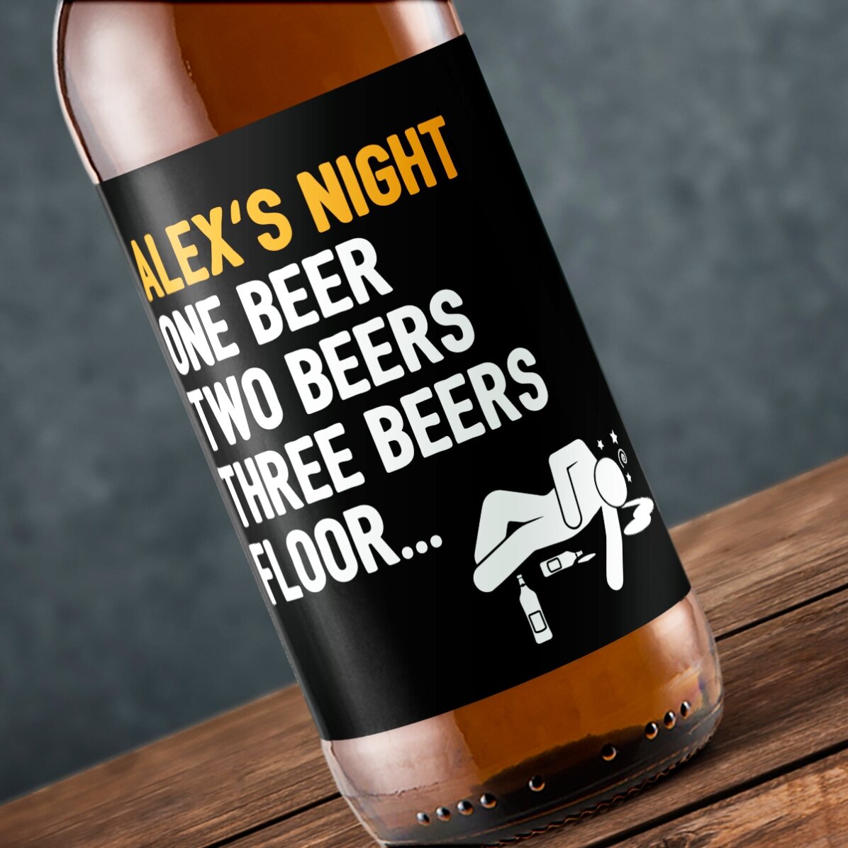 Piwo z indywidualnym nadrukiem – One beer, two beers...