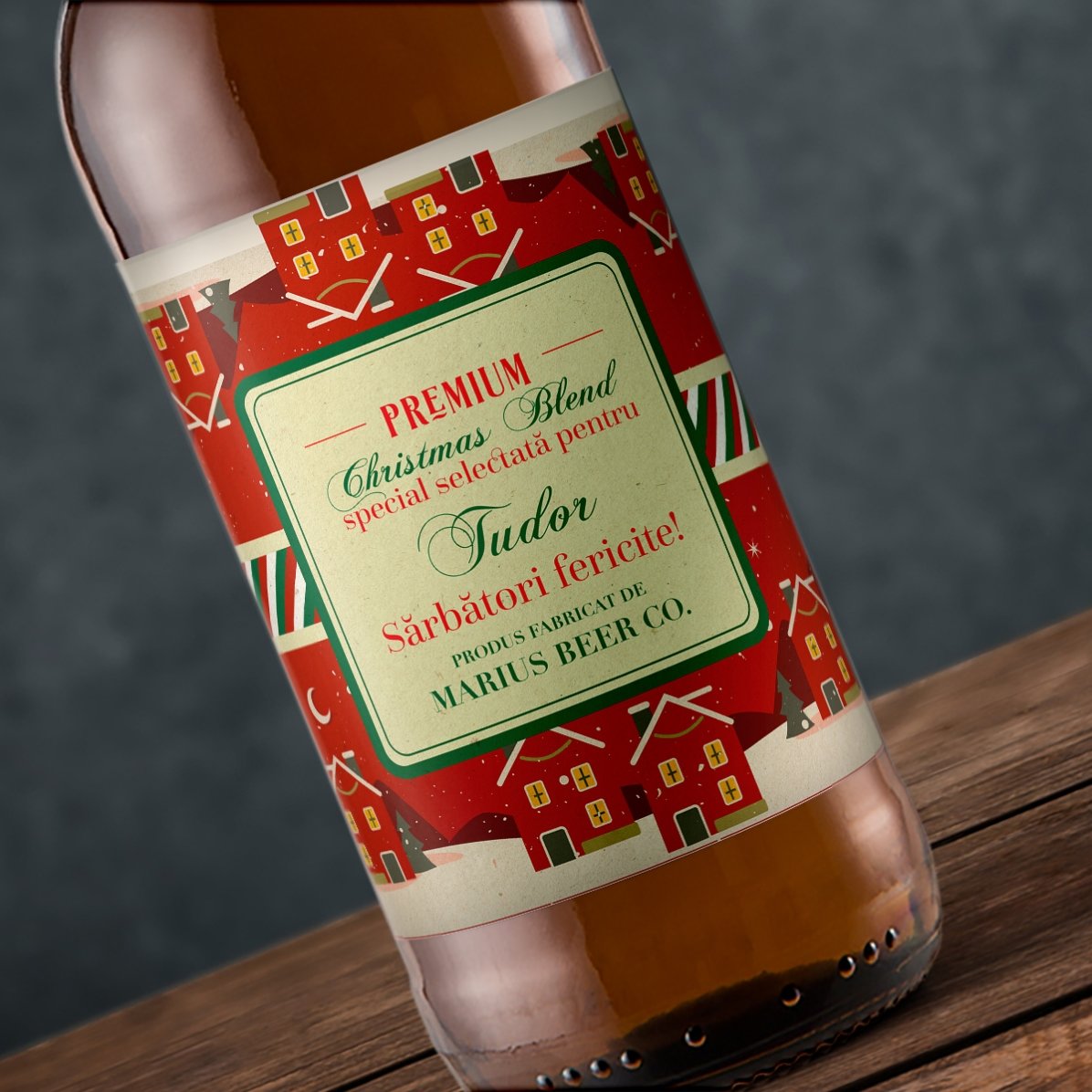 Piwo z indywidualnym nadrukiem – Vintage Christmas Blend