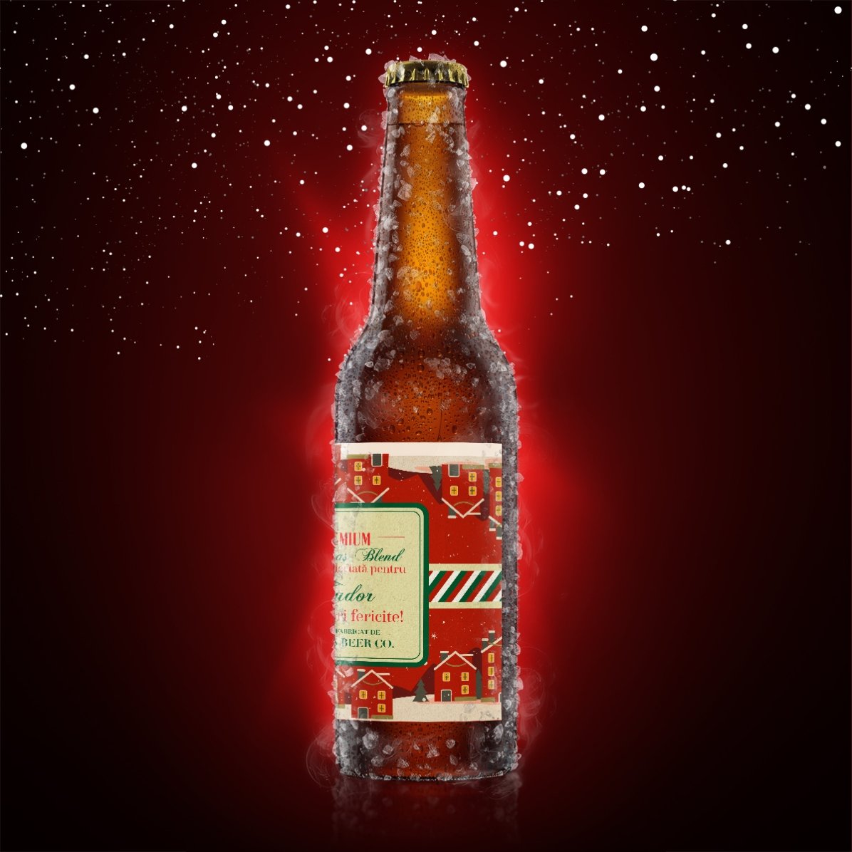 Piwo z indywidualnym nadrukiem – Vintage Christmas Blend