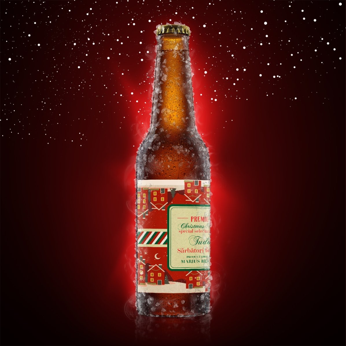 Piwo z indywidualnym nadrukiem – Vintage Christmas Blend