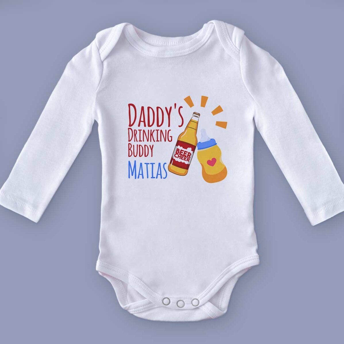 Spodnie dla dzieci z indywidualnym nadrukiem – Drinking buddy