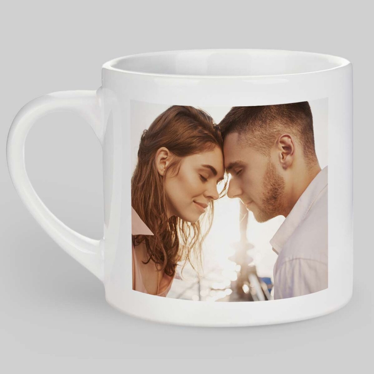 Spersonalizowany kubek do espresso z 2 zdjęciami