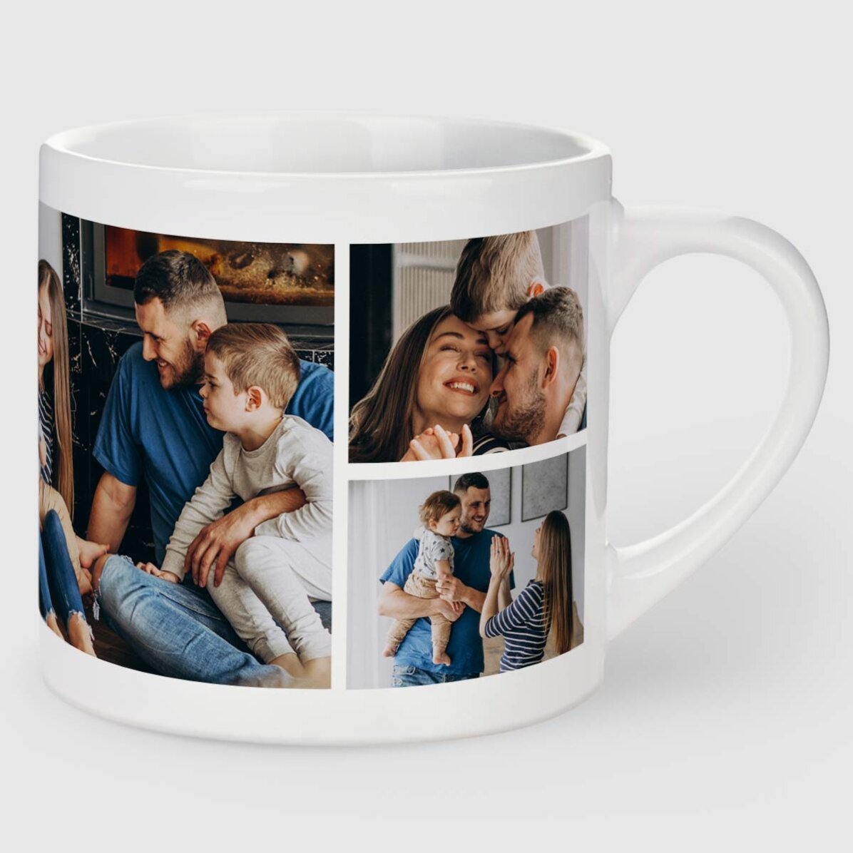 Spersonalizowany kubek do espresso z 6 zdjęciami