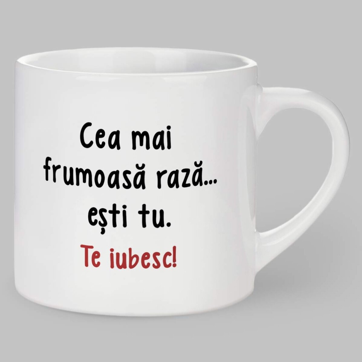 Spersonalizowany kubek do espresso z napisem – Sunshine