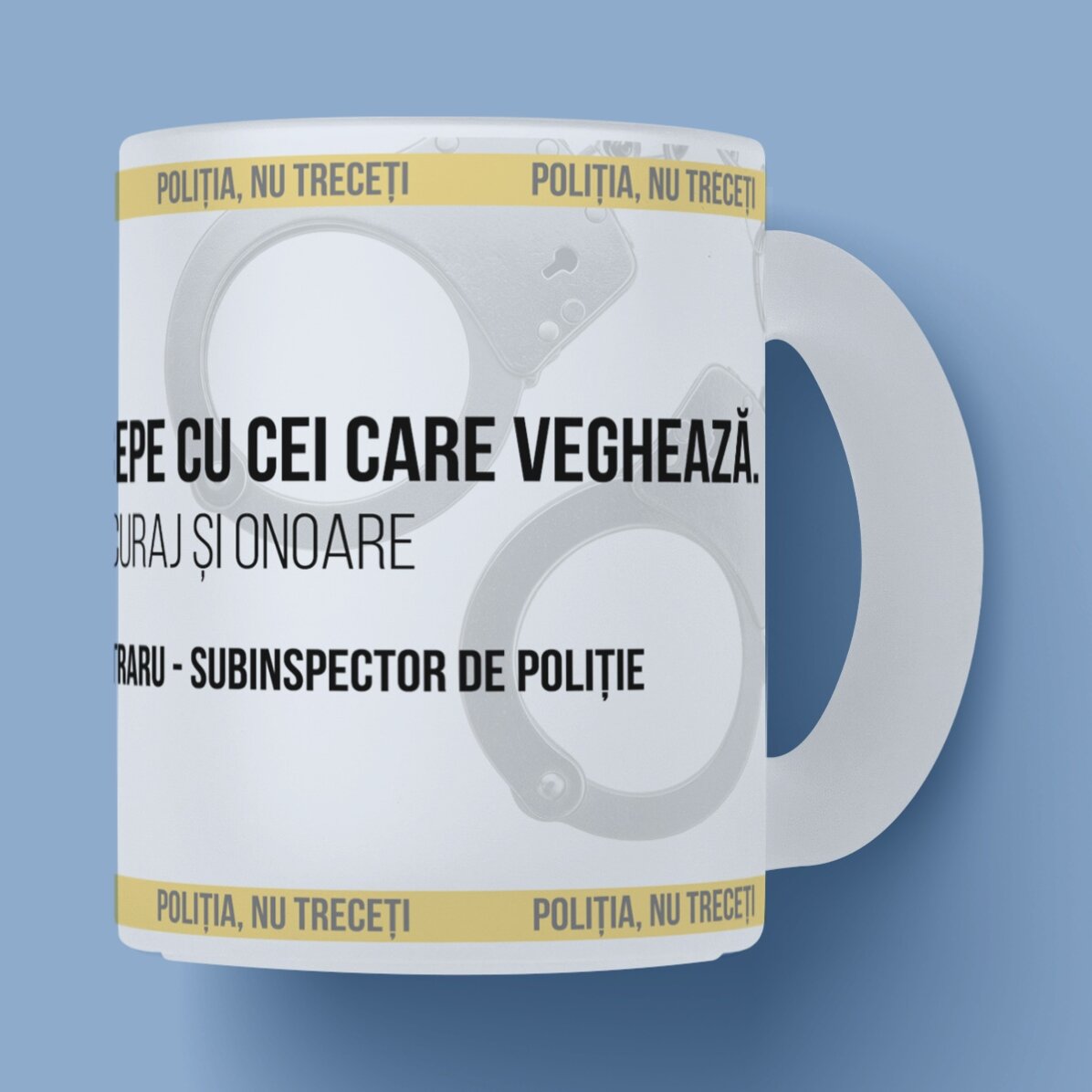 Spersonalizowany kubek z napisem – Najlepszy policjant