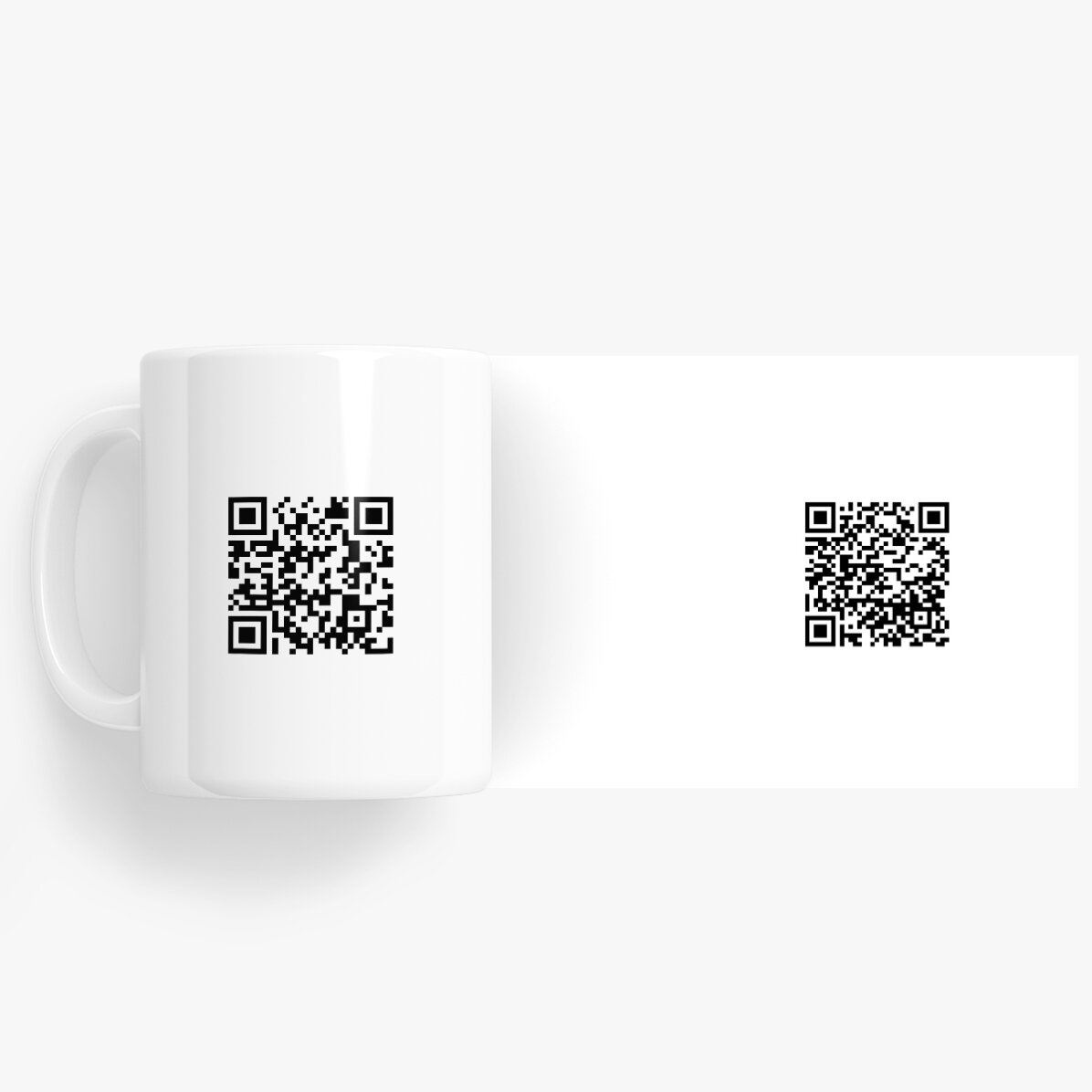 Spersonalizowany kubek z kodem QR
