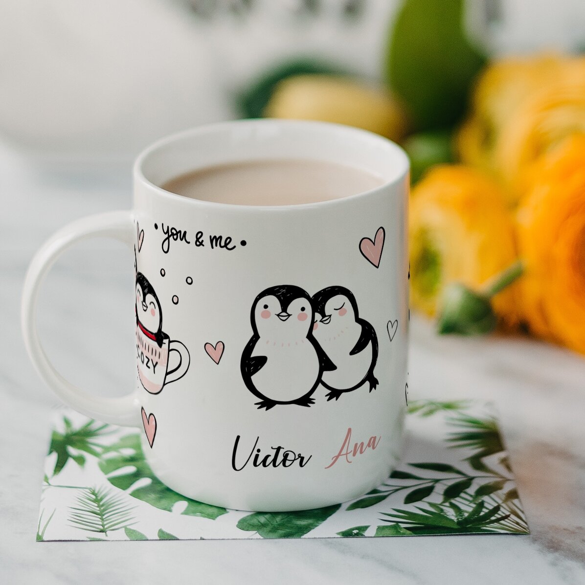 Spersonalizowany kubek z imieniem – You & Me