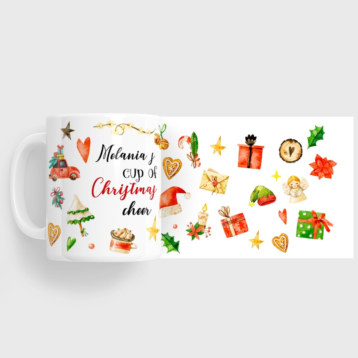 Spersonalizowany kubek z Twoim imieniem – Christmas Cheer