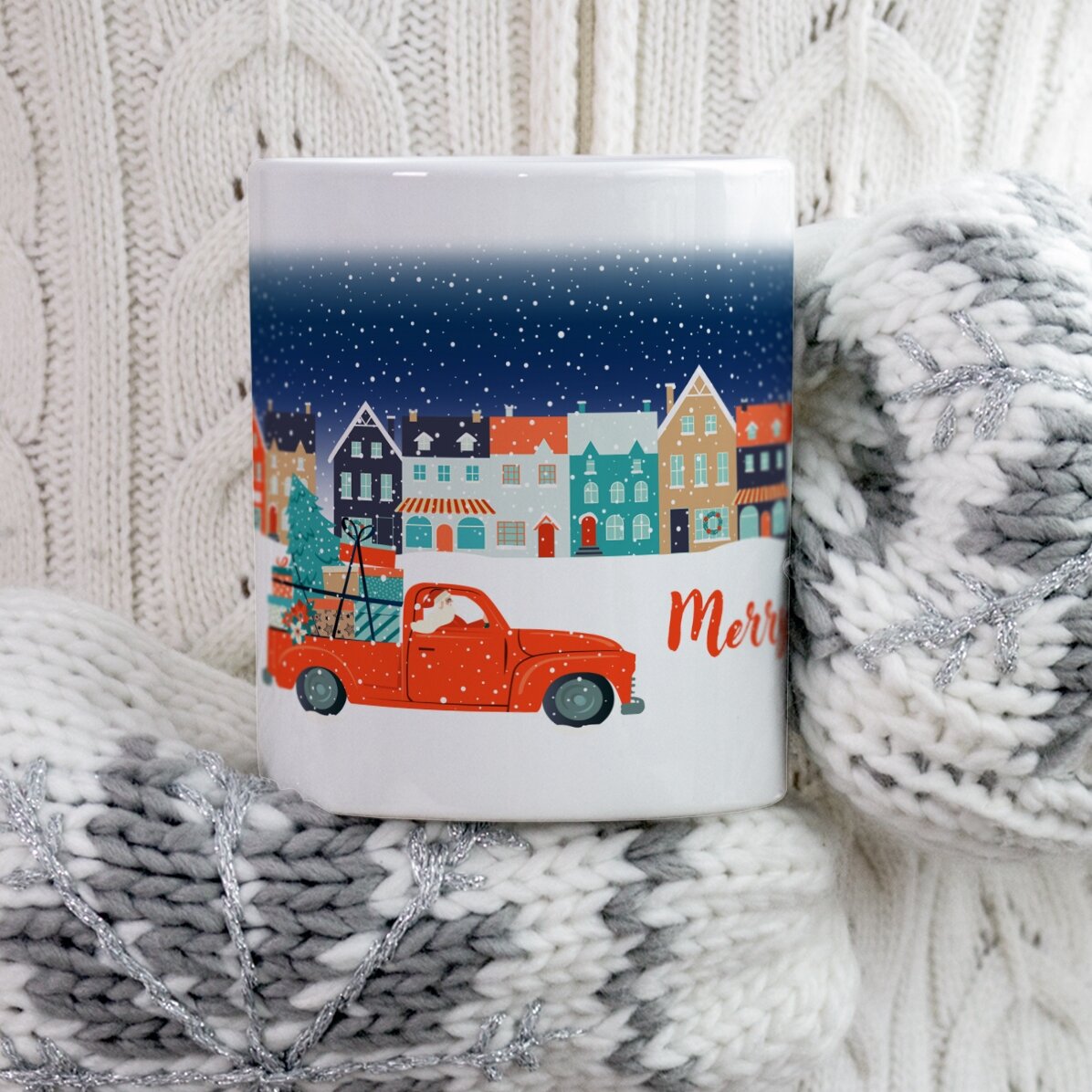 Spersonalizowany kubek z napisem – Christmas Night