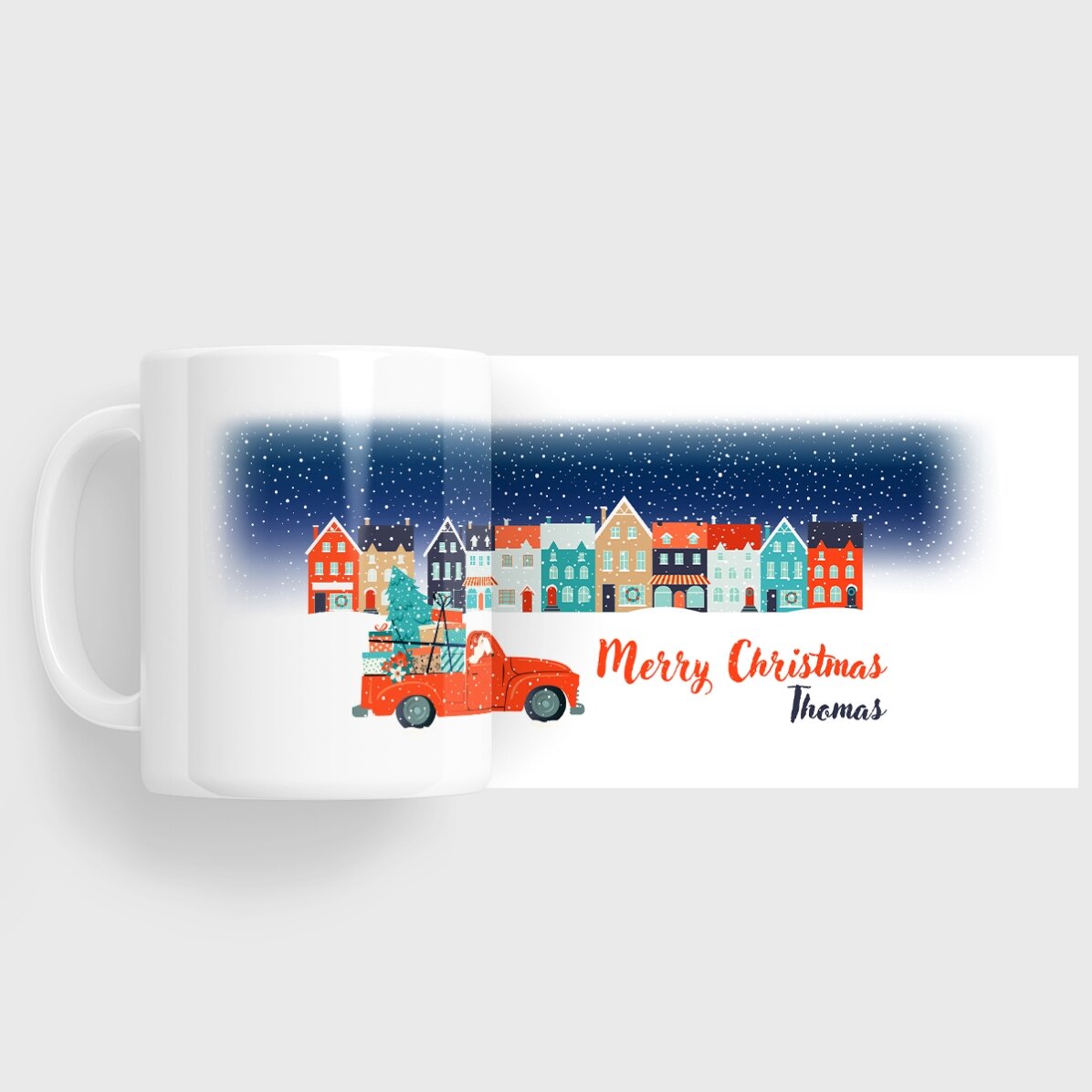 Spersonalizowany kubek z napisem – Christmas Night