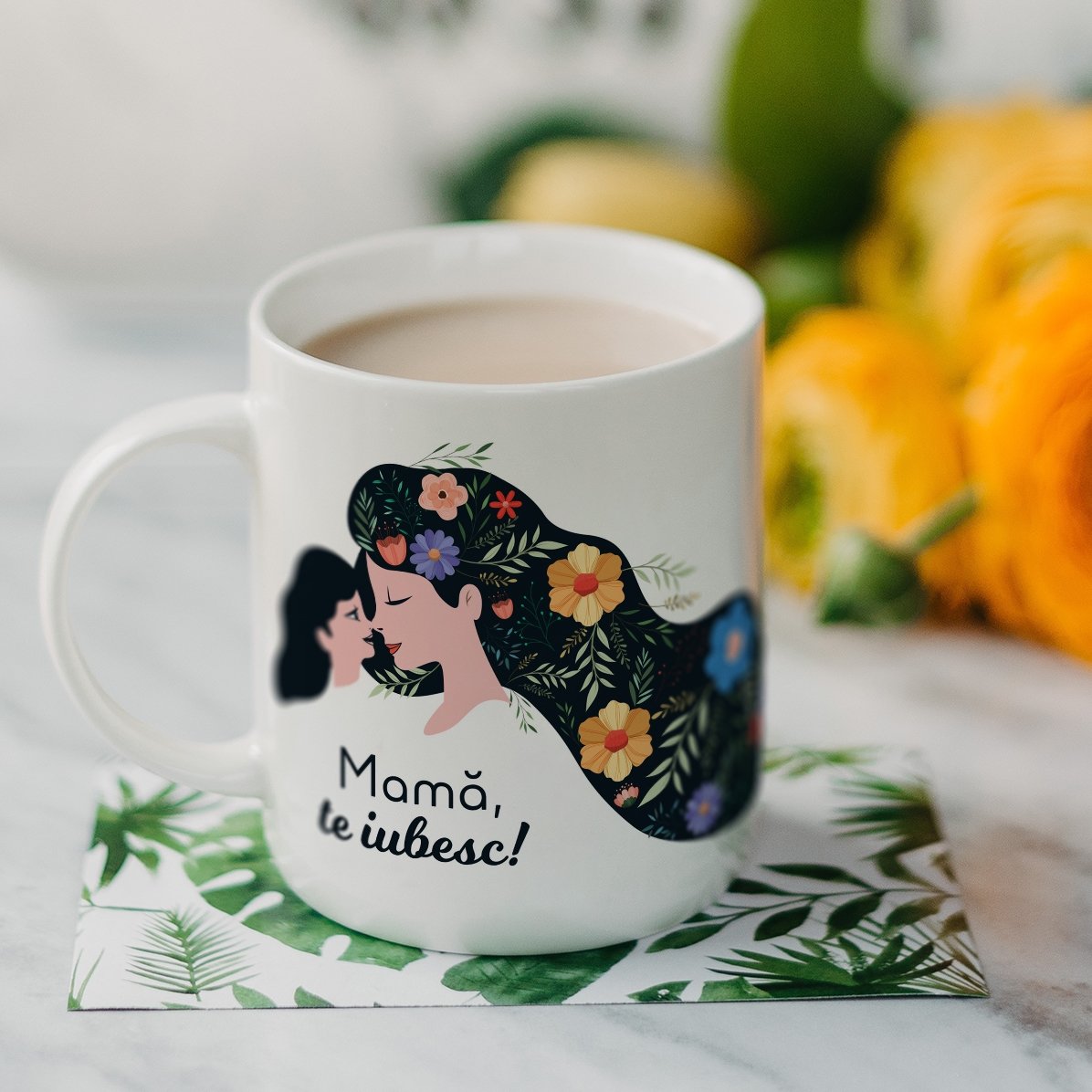 Spersonalizowany kubek z napisem – Mamo, kocham cię!