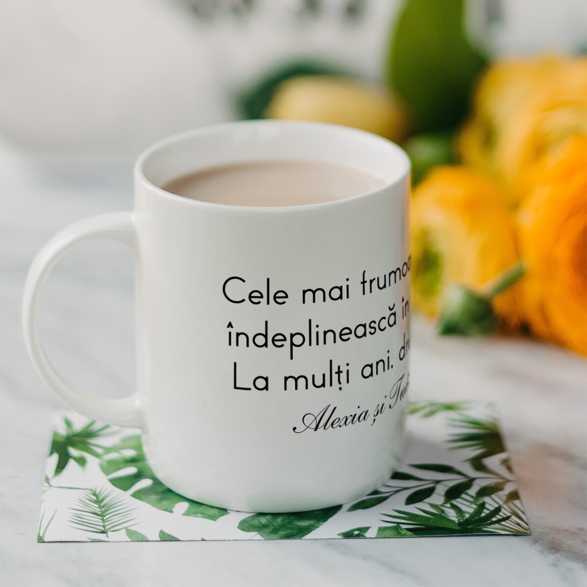 Personalised mug with text - Message for loved ones