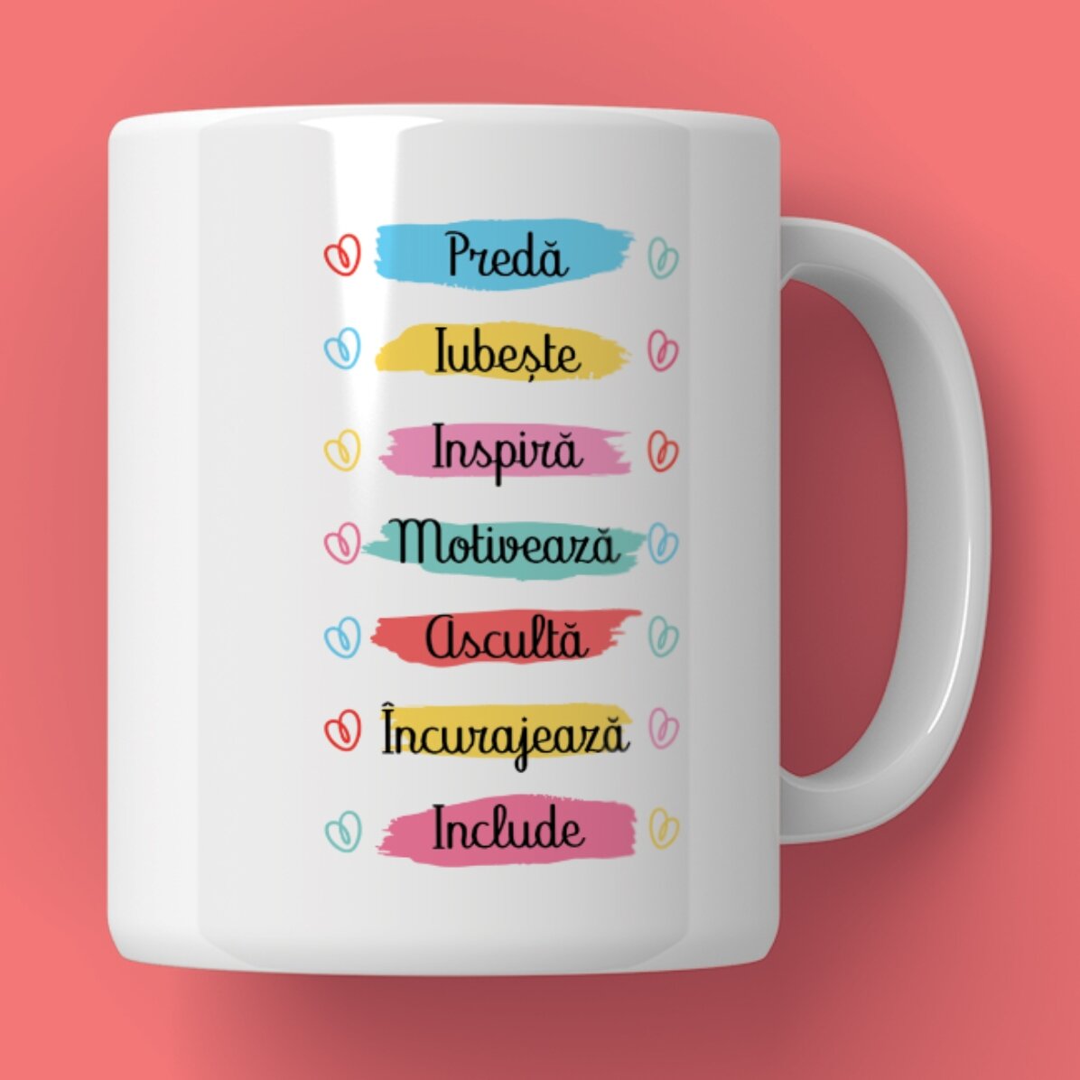 Personalised mug with text - Teacher