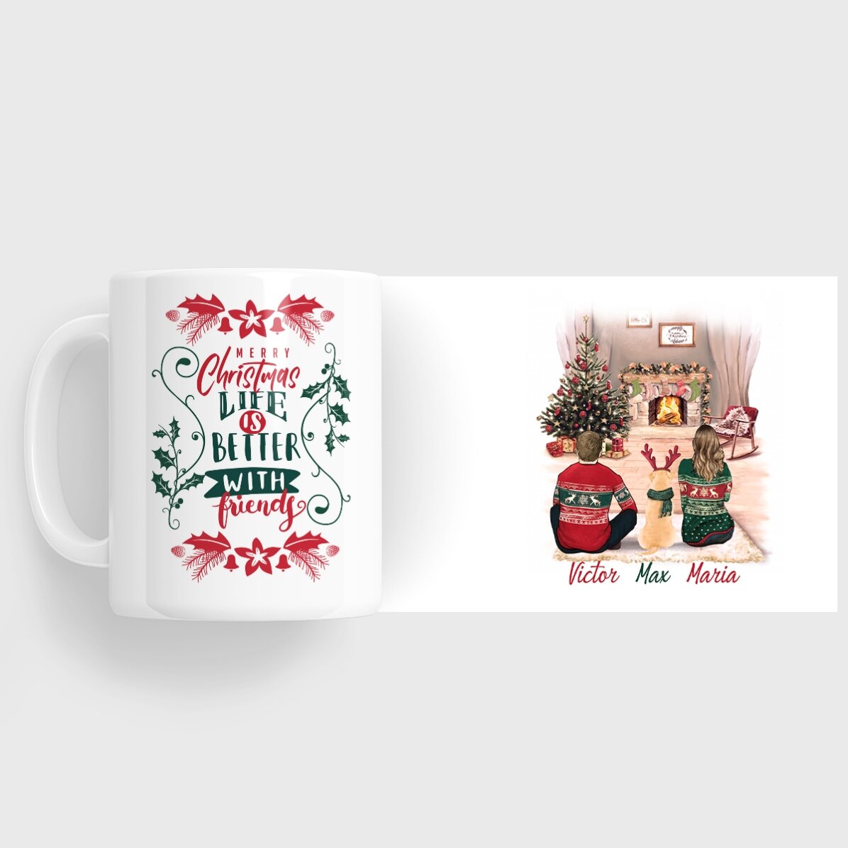 Spersonalizowany kubek z napisem – Winter