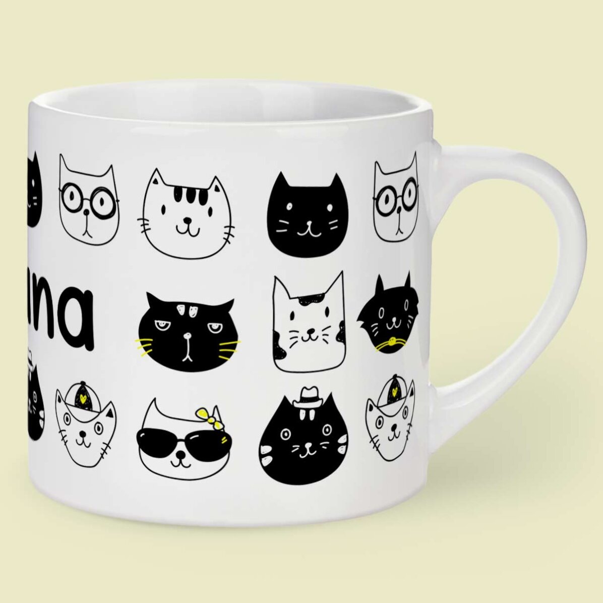 Spersonalizowany kubek dla dzieci z napisem – Cats