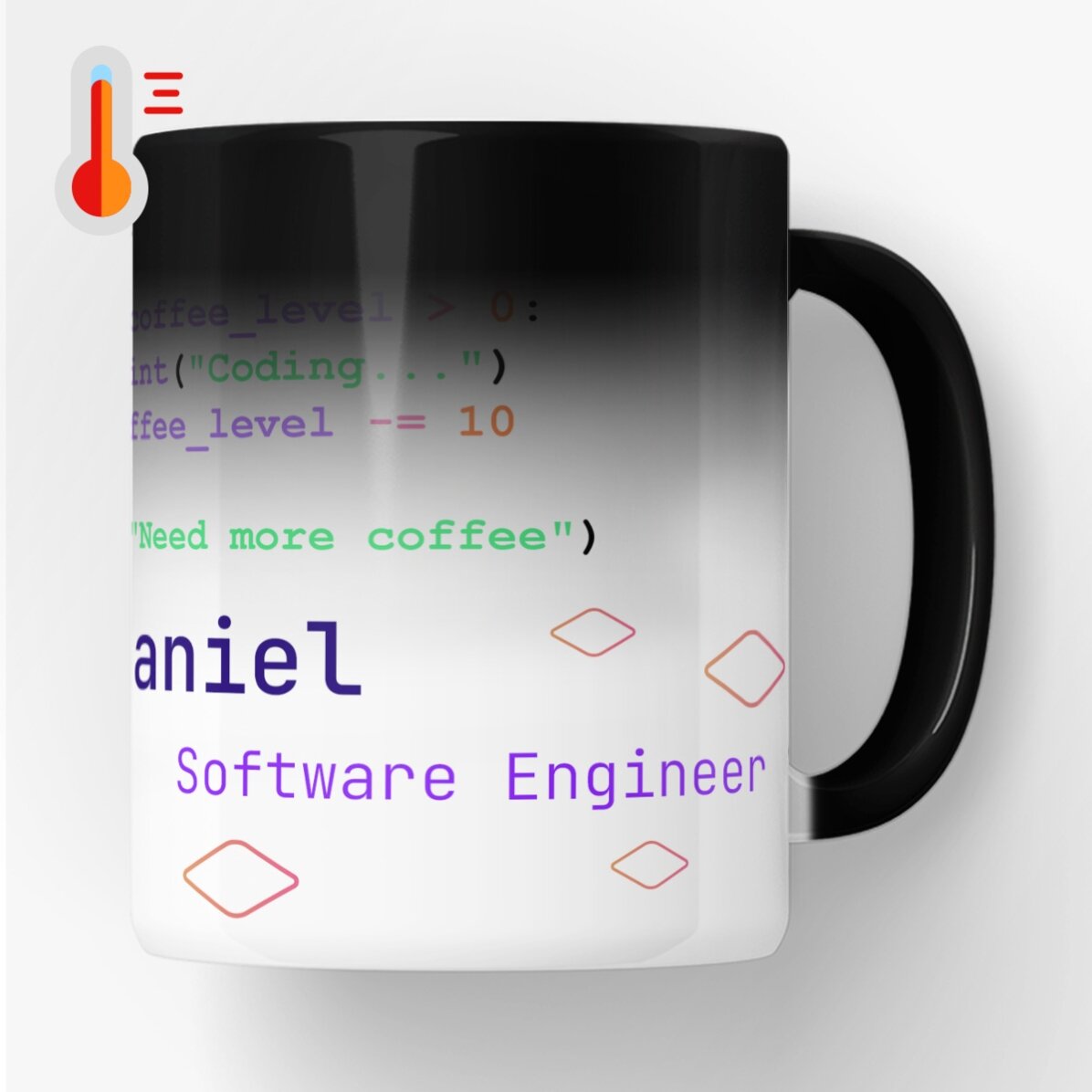 Spersonalizowany kubek termiczny z napisem – Programming