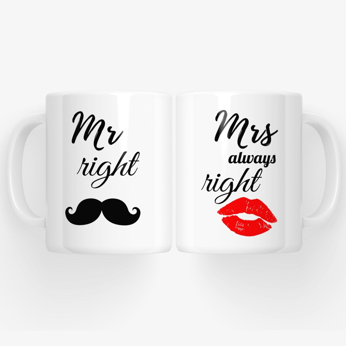 Miski dla pary – Mr Right i Mrs Always Right