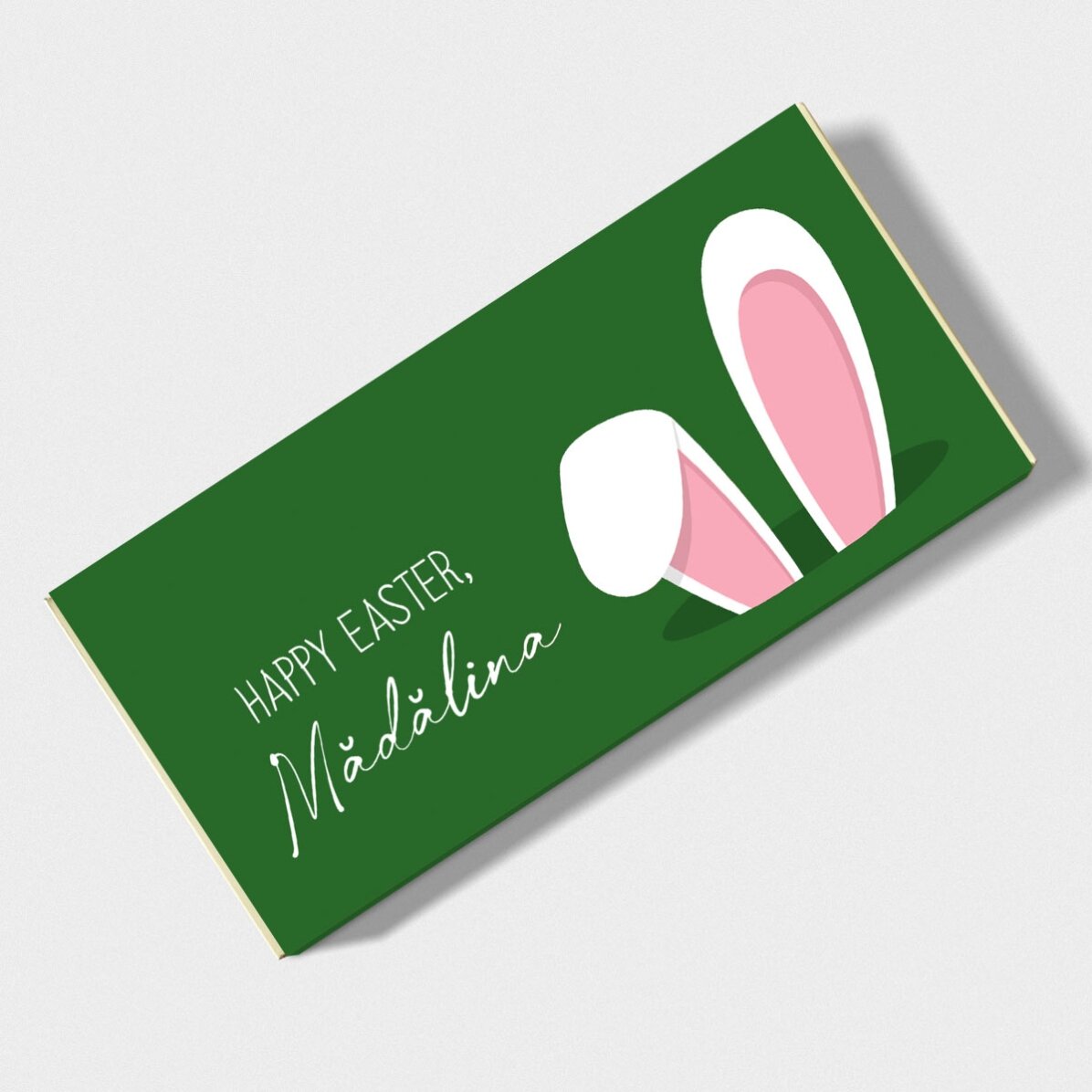 Czekolada z indywidualnym napisem – Bunny