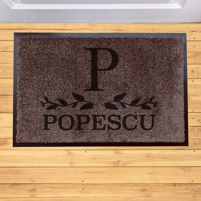 Spersonalizowana wycieraczka do przedpokoju – Emblema