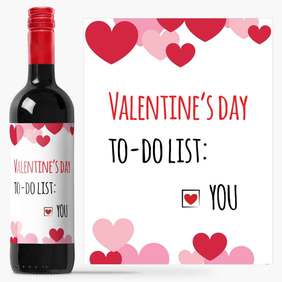 Pudełko upominkowe na Walentynki – Funny Valentine’s
